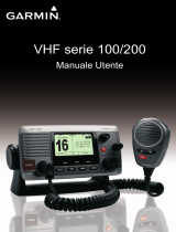Garmin VHF 100/100i Marine Radio Manuale utente