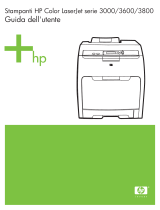HP Color LaserJet 3000 Printer series Guida utente