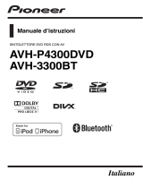 Pioneer AVH-P4300DVD Manuale utente