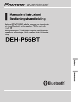 Pioneer DEH-P55BT Manuale utente