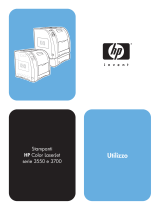 HP Color LaserJet 3550 Printer series Guida utente