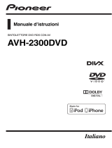 Pioneer AVH-2300DVD Manuale utente