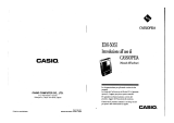 Casio E-505I Manuale utente