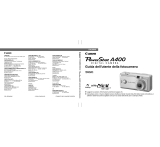 Canon PowerShot A400 Manuale utente