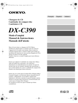 ONKYO DXC390 Manuale del proprietario