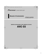 Pioneer AVIC-D3 Manuale utente