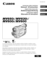 Canon MV600i Manuale utente