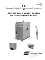 ESAB Precision Plasmarc System with Electronic Flow Control Guida d'installazione