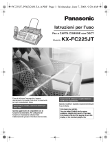 Panasonic KXFC225JT Istruzioni per l'uso