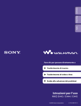 Sony NWZ-E444 Istruzioni per l'uso