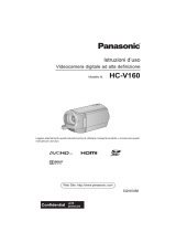Panasonic HCV160EG Manuale del proprietario