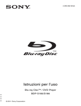 Sony BDP-S185 Istruzioni per l'uso