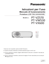 Panasonic PTVZ570 Istruzioni per l'uso