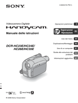 Sony DCR-HC23E Istruzioni per l'uso