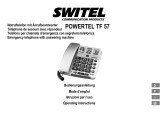 SWITEL TF57 Manuale del proprietario