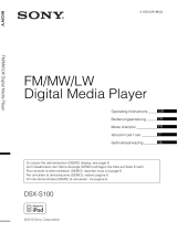 Sony DSX-S100 Manuale del proprietario