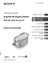 Sony DCR-HC47E Istruzioni per l'uso