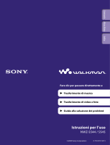 Sony NWZ-S544 Istruzioni per l'uso