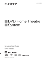 Sony davdz260s Manuale del proprietario