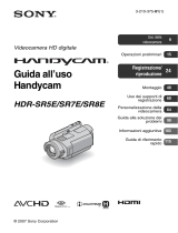 Sony HDR-SR7E Istruzioni per l'uso
