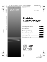 Sony DVP-FX970 Manuale del proprietario