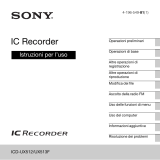 Sony ICD-UX512 Istruzioni per l'uso