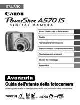 Canon Powershot A570 IS Guida utente