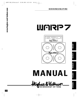 Hughes & Kettner WARP 7 Manuale utente