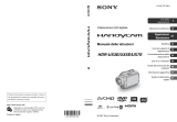 Sony HDR-UX7E Istruzioni per l'uso