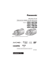 Panasonic HDC-HS700 Manuale del proprietario