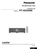 Panasonic PTAE2000E Istruzioni per l'uso