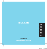 Belkin SPORTCOMMAND FOR IPOD Manuale del proprietario