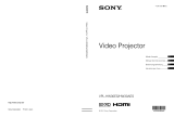 Sony VPL-HW30AES Manuale del proprietario