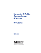 HP DESKJET 935C PRINTER Manuale del proprietario