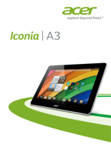 Acer A3-A10 Manuale utente