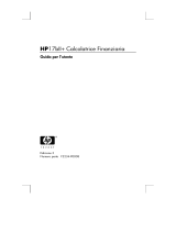 HP 17bII+ Financial Calculator Manuale del proprietario