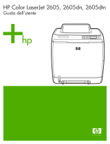HP Color LaserJet 2605 Printer series Guida utente
