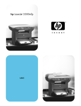 HP LaserJet 3300 Multifunction Printer series Manuale del proprietario