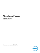 Dell E2014T Guida utente