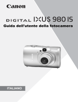 Canon Digital IXUS 980 IS Guida utente