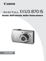 Canon Digital IXUS 870 IS Guida utente