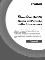 Canon PowerShot A800 Guida utente