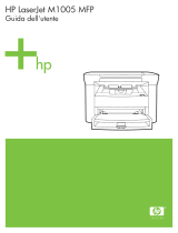 HP LaserJet M1005 Multifunction Printer series Guida utente