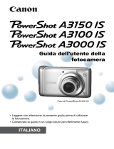 Canon Powershot A3100 IS Guida utente