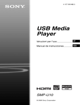 Sony SMP-U10 Istruzioni per l'uso