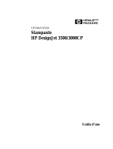 HP DesignJet 2500/3500cp Printer series Manuale del proprietario