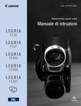 Canon LEGRIA FS306 Manuale utente