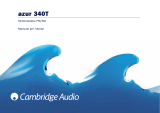 Cambridge Audio Azur 340T Manuale utente