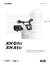 Canon XH A1s Manuale utente