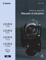 Canon LEGRIA FS200 Manuale utente